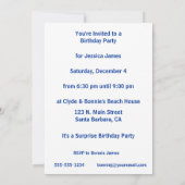 Toucan Tango Einladung (Rückseite)