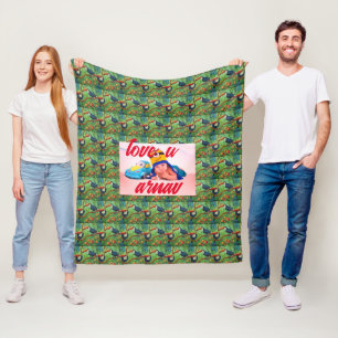 Toucan Tango, Rainforest Rhapsody Baby image Fleecedecke