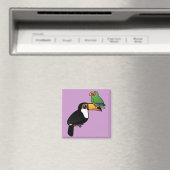 Toucan Tower Magnet (In Situ (Geschirrspüler))