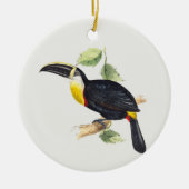 Toucan Tree Keramik Ornament (Vorne)