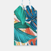 Toucan Tropenwald Summers Brautparty Geschenkanhänger (Rückseite)