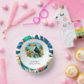 Toucan Tropenwald Summers Brautparty Pappteller (Party)