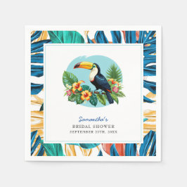 Toucan Tropenwald Summers Brautparty Serviette