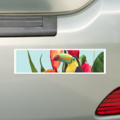 Toucan Tropical Banana Blätter Bouquet Autoaufkleber (Auf Auto)