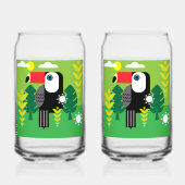 Toucan Tropical Bird Dosenglas (Vorderseite)