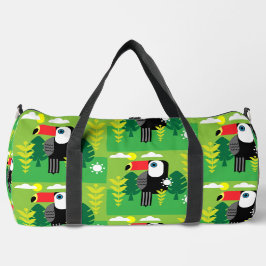 Toucan Tropical Bird Duffle Bag