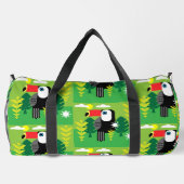 Toucan Tropical Bird Duffle Bag (Rückseite)