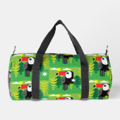 Toucan Tropical Bird Duffle Bag (Rückseite)