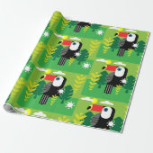 Toucan Tropical Bird Geschenkpapier (Ungerollt)