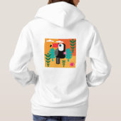 Toucan Tropical Bird Hoodie (Rückseite)