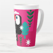 Toucan Tropical Bird Lovers Milchtasse (Rechte Ecke)