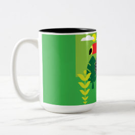 Toucan Tropical Bird Lovers Zweifarbige Tasse