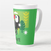 Toucan Tropical Bird Milchtasse (Rechte Ecke)