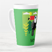 Toucan Tropical Bird Milchtasse (Linke Ecke)