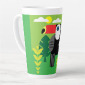 Toucan Tropical Bird Milchtasse (Linke Ecke)