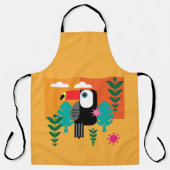 Toucan Tropical Bird Schürze (Vorderseite)