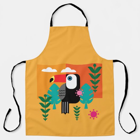 Toucan Tropical Bird Schürze (Vorderseite)