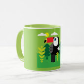Toucan Tropical Bird Tasse (Vorderseite Links)
