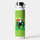 Toucan Tropical Bird Trinkflasche (Rückseite)