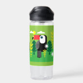 Toucan Tropical Bird Trinkflasche (Rückseite)