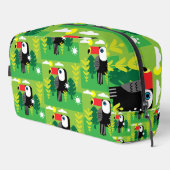 Toucan Tropical Bird Waschbeutel (Rechte Ecke)