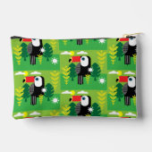 Toucan Tropical Bird Zubehörtasche (Rückseite)