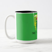Toucan Tropical Bird Zweifarbige Tasse (Links)