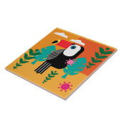 Toucan Tropical Birds Fliese (Seite)