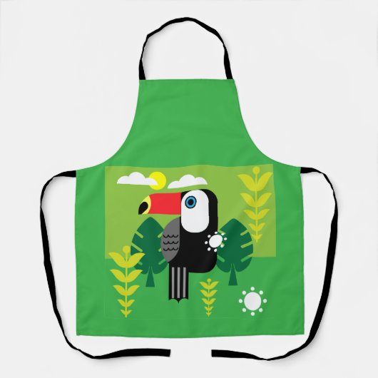 Toucan Tropical Birds Schürze (Vorderseite)