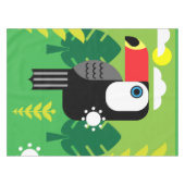 Toucan Tropical Birds Tischdecke (Vorderseite (Horizontal))