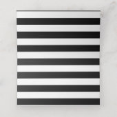 Toucan & Tropical Blume Platzkarte (Innenseite Aufgefaltet)