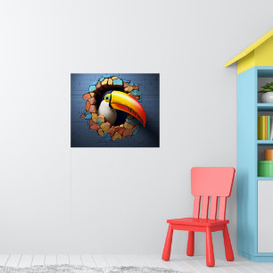 Toucan Tropical Break aus Wall Poster Print