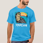 Toucan Tropical Island Vacation T - Shirt (Vorderseite)