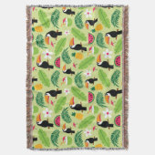 Toucan Tropical Summer Decke (Vorderseite Vertikal)