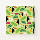 Toucan Tropical Summer Notizblock (Rückseite)