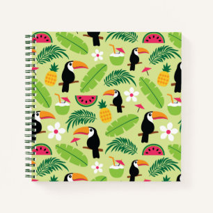 Toucan Tropical Summer Notizblock