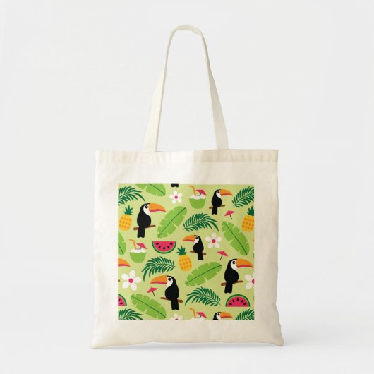 Toucan Tropical Summer Tragetasche (Vorne)