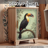 Toucan Tropical Touch - Decoupage - Seidenpapier
