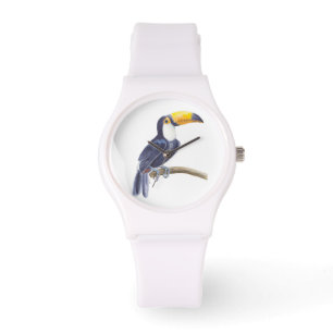 Toucan, tropischer Vogel Armbanduhr