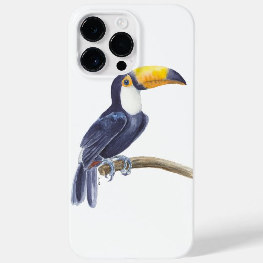 Toucan, tropischer Vogel Case-Mate iPhone Hülle (Rückseite)