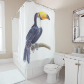 Toucan, tropischer Vogel Duschvorhang (Beispiel)