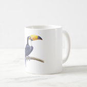 Toucan, tropischer Vogel Kaffeetasse (VorderseiteRechts)