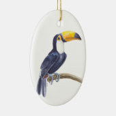 Toucan, tropischer Vogel Keramik Ornament (Rechts)