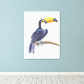 Toucan, tropischer Vogel Leinwanddruck (Insitu (Holzboden))