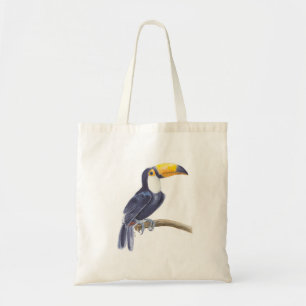 Toucan, tropischer Vogel Tragetasche