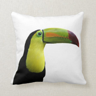 Toucan tropisches exotisches Fototier Kissen