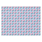 Toucan und Hibiskus Tischdecke (Vorderseite (Horizontal))