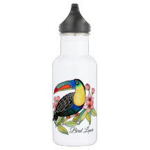 Toucan-Vogel mit Blume
