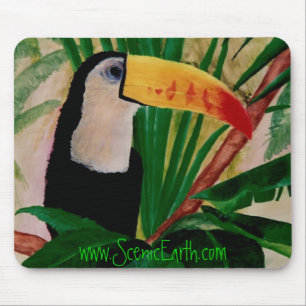 Toucan Vogel-tropische Mousepad