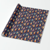 Toucan Weihnachtswrapping Paper Geschenkpapier (Ungerollt)